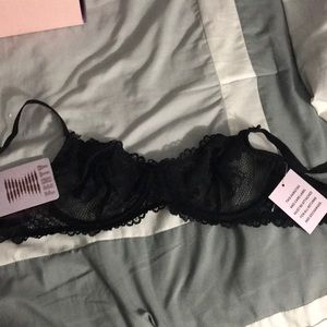 Unlined lace bra